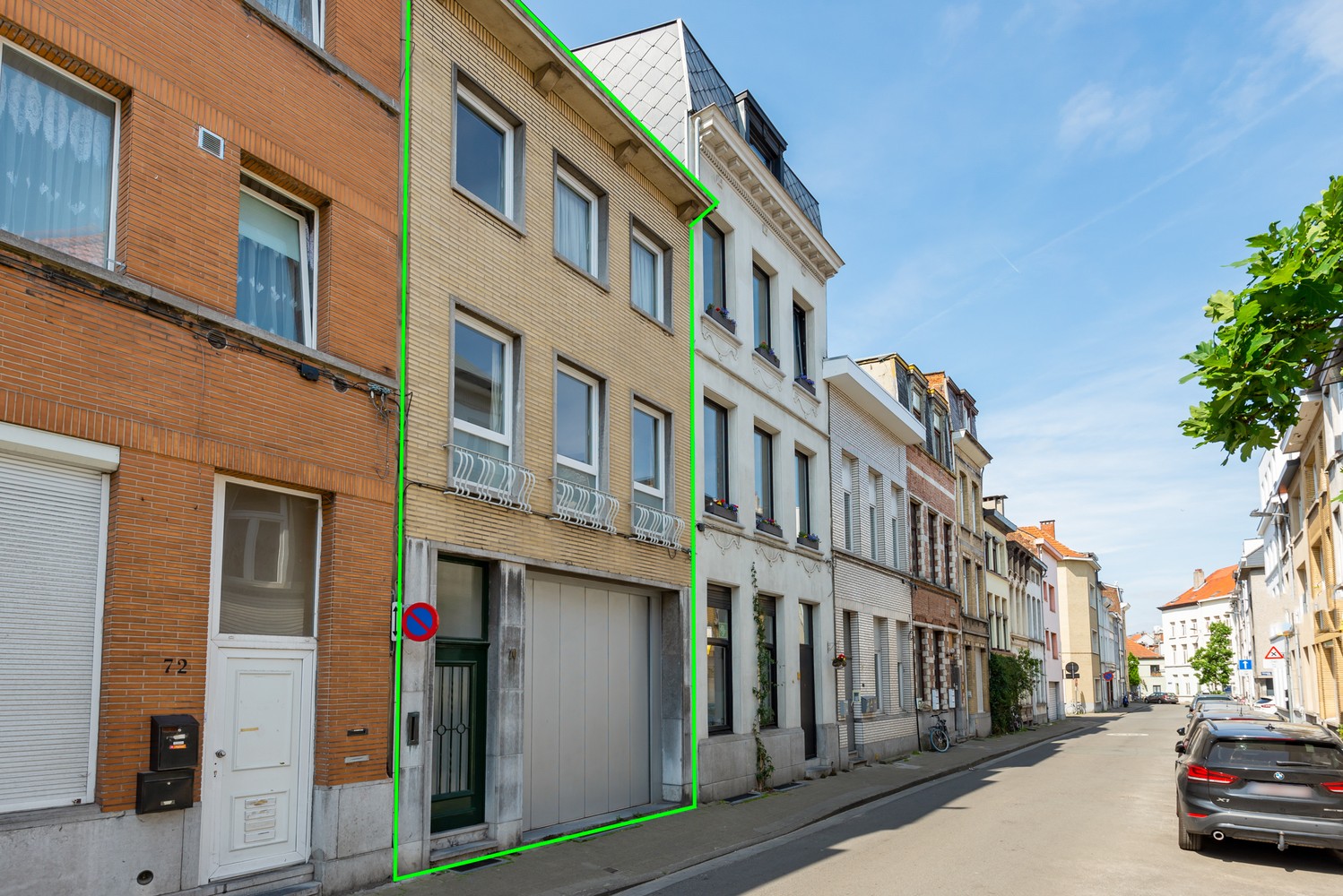Ruime woning met 4 SLK, terras en ruim atelier (104m²) in Antwerpen. afbeelding 1