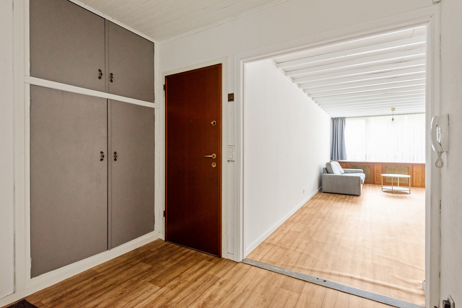 Gelijkvloers appartement met 1 slaapkamer en grote tuin te koop in Deurne. afbeelding 13