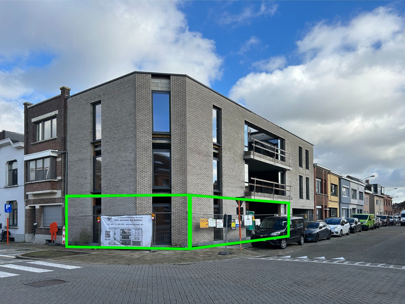 Nieuw gelijkvloers appartement met 2 slaapkamers en terras in centrum van Borsbeek. afbeelding 1