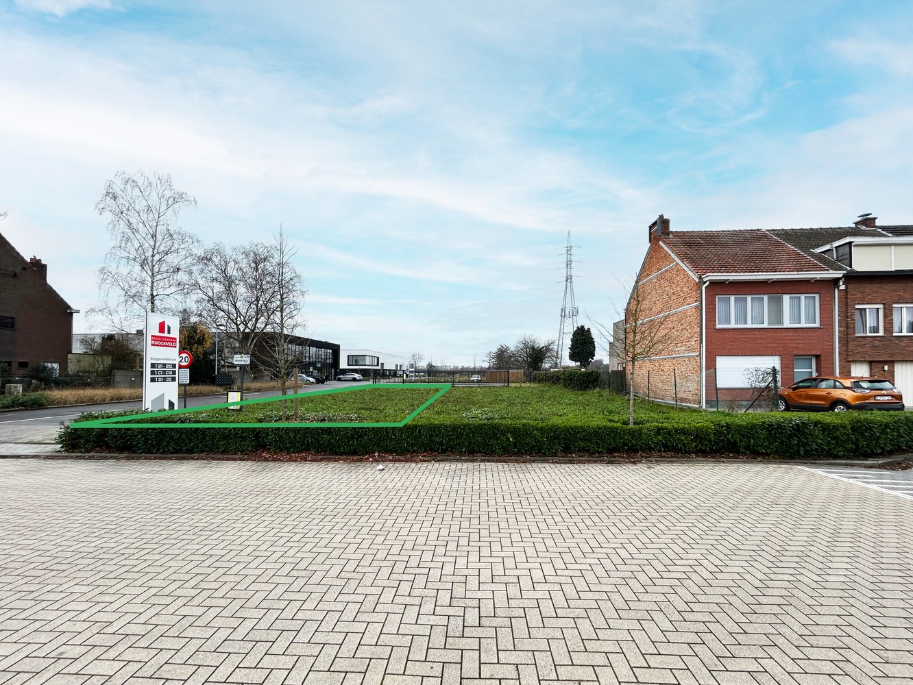 Lot 3: Bouwgrond (359 m²) voor een halfopen bebouwing in Wijnegem! afbeelding 1