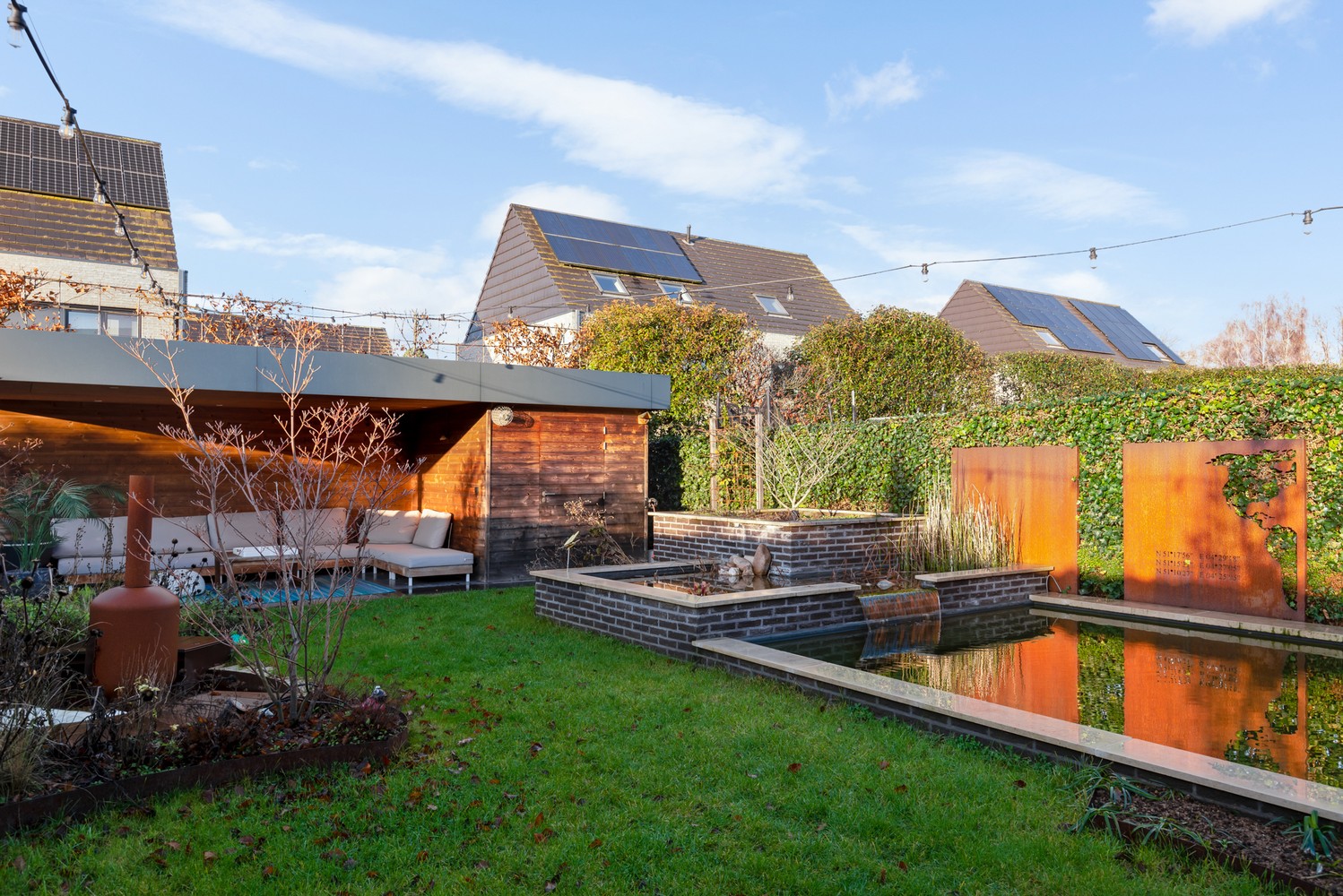 Ruime moderne woning met rustgevende tuin en aangelegde zwemvijver te Sint-job! afbeelding 27