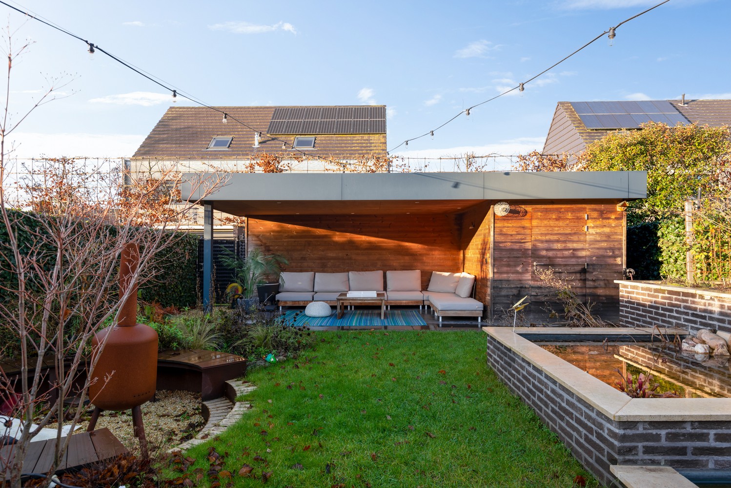 Ruime moderne woning met rustgevende tuin en aangelegde zwemvijver te Sint-job! afbeelding 29