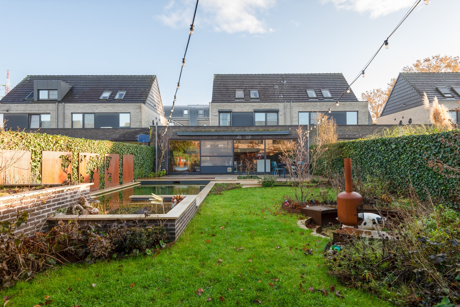 Ruime moderne woning met rustgevende tuin en aangelegde zwemvijver te Sint-job! afbeelding 30