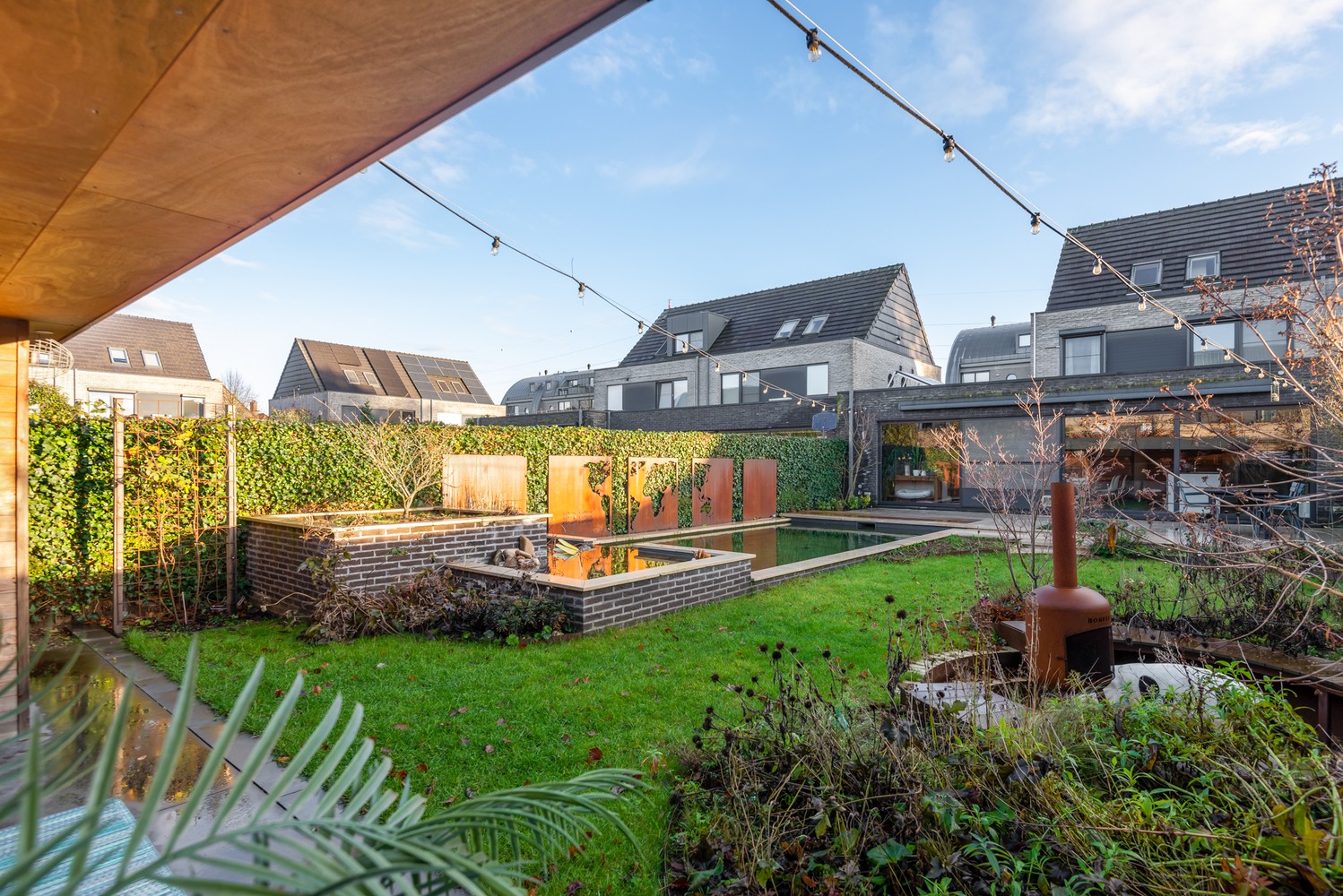 Ruime moderne woning met rustgevende tuin en aangelegde zwemvijver te Sint-job! afbeelding 33